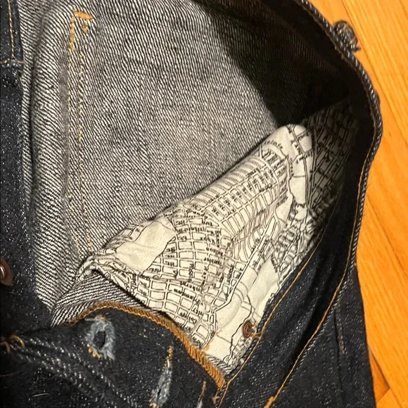 Taylor Stitch Men's Selvedge Denim Jeans 34 slim - Picture 7 of 9